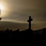 Cross In A Cemetery Free Stock Photo - Public Domain Pictures